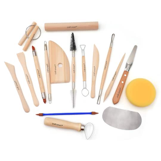 6 Pack: 43 Piece Clay Tool Set by Craft Smart®